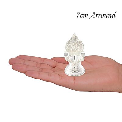 Silver Kamakshi Diya
