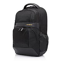 Samsonite Ikonn Eco BP III Laptop Backpack – Polyester | Office & Travel Use | Black