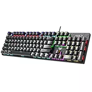 OpenBox Aula S2022 Mechanical Wired USB Gaming Keyboard  (Blue)