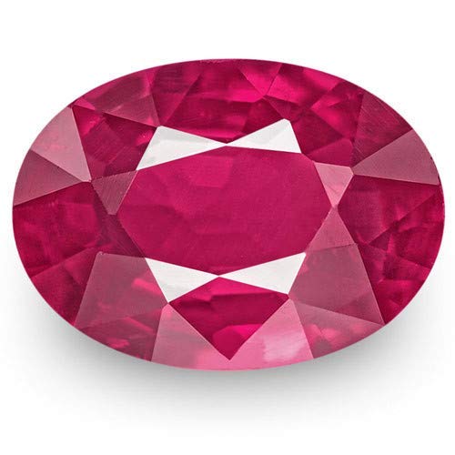 Red round and oval Ruby 2carats