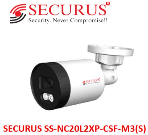 Securus 3.0Mp Colorsense Ip Ai Outdoor Bullet M3(S)  Camera