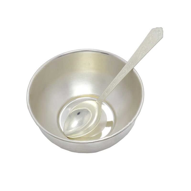 Silver Bowl with Spoon- 80g