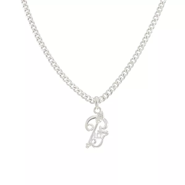 Sterling Silver Chain With God Kartikeya Subrahmanya Pendant