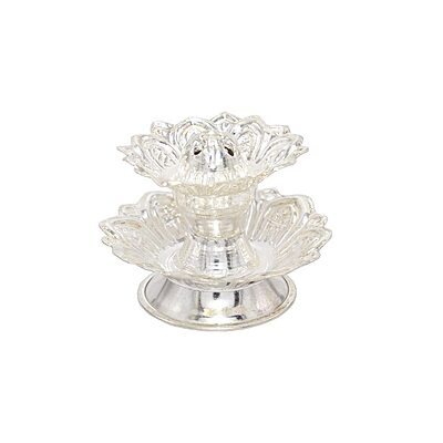 Silver Agarbathi Stand 19g