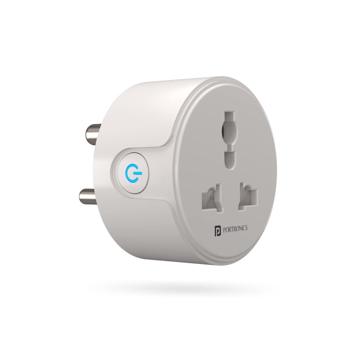 Portronics Splug 10 Wifi 10A Smart Plug Suitable for TVs, Fan, Light, Music System Compatible with Alexa and Google Assistant Portronics Splug 10 Wifi 10A Smart Plug Suitable for TVs, Fan, Light, Music System Compatible with Alexa and Google Assistant