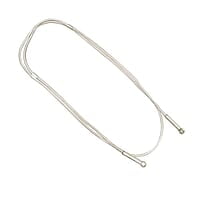 Silver Adjustable Hip Chain