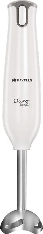 Havells Duro Blend - S Low Noise 300 watt Hand Blender with Detachable Stainless Steel White