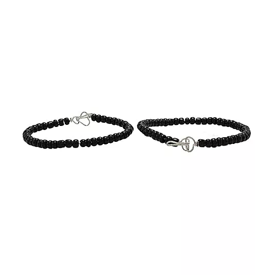 Silver Born Babies Anklets