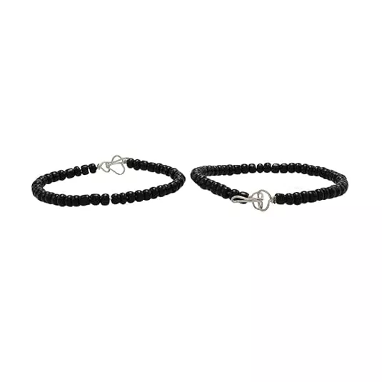 Silver Born Babies Anklets