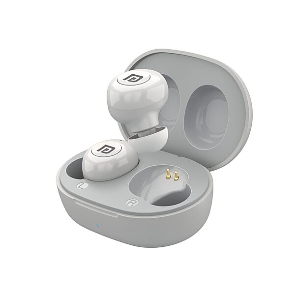 Portronics Twins S3 – TWS Earbuds, 20H Playtime, White. Enjoy seamless connectivity, superior sound quality, and a sleek design. Perfect for music lovers and on-the-go lifestyles.