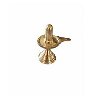 Brass Lord Shiva Ling Statue for Puja & Home Decor