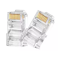 Secure Net RJ45 GOLD PLATED CONNECTORS 50 Unit Box