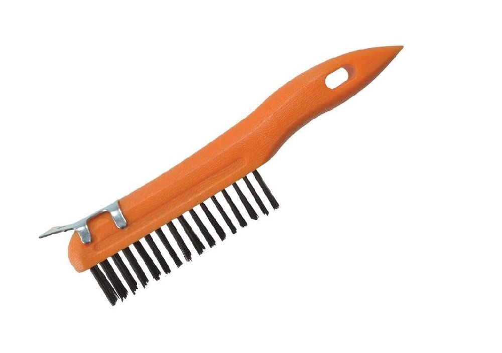 Jon Bhandari Steel Wire Brush With Scraper JB-B-024 Jon Bhandari Steel Wire Brush With Scraper JB-B-024