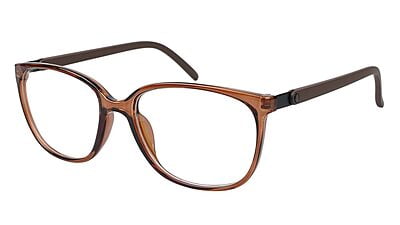 Unisex Large Rectangular Spectacle Frame. Brown Frame Unisex Large Rectangular Spectacle Frame. Brown Frame