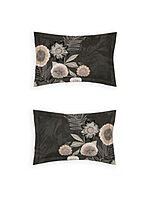 Modern Bloom Shadow Grey Elemental DDecor Bed Sheet