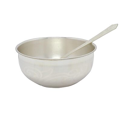 Silver Bowl with Spoon- 80g
