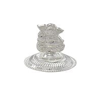 Silver Ganapathy Incense Holder / Idol