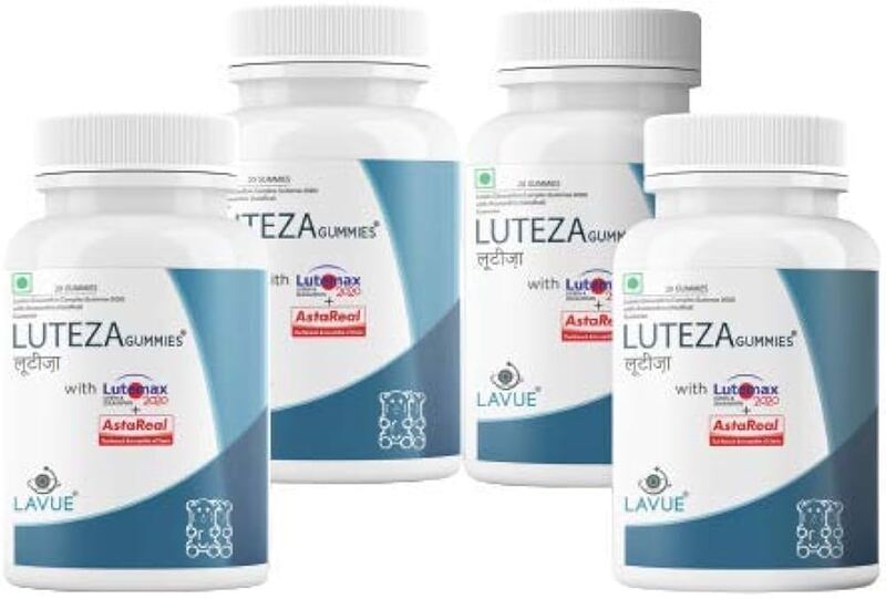Luteza Safety Shield for Eyes 20 Gummies