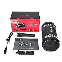 Introducing the Boomer Bazooka Bluetooth Speaker! Experience powerful sound and deep bass in a portable design. Perfect for parties, outdoor adventures, or relaxing at home. Get yours now!