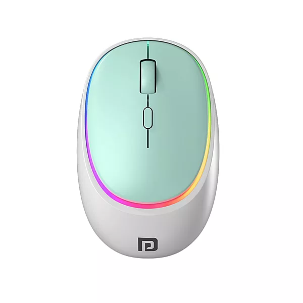 Portronics Toad IV Mouse – Dual connectivity with Bluetooth & 2.4GHz, ergonomic design, compact size, ideal for travel, smooth tracking, compatible with multiple devices, stylish blue finish.