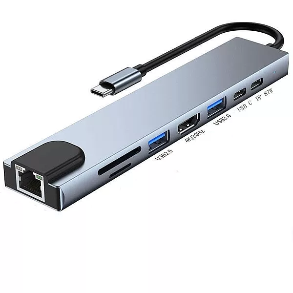 Techie 8 in 1 Hub - HUBTC18