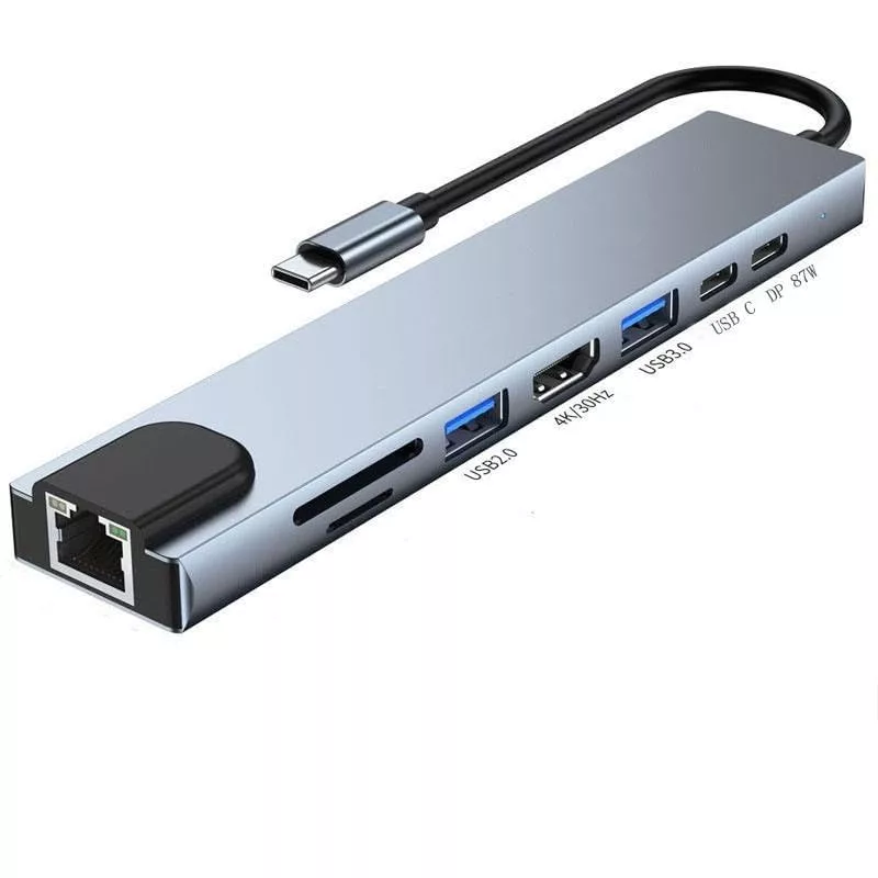 Techie 8 in 1 Hub - HUBTC18