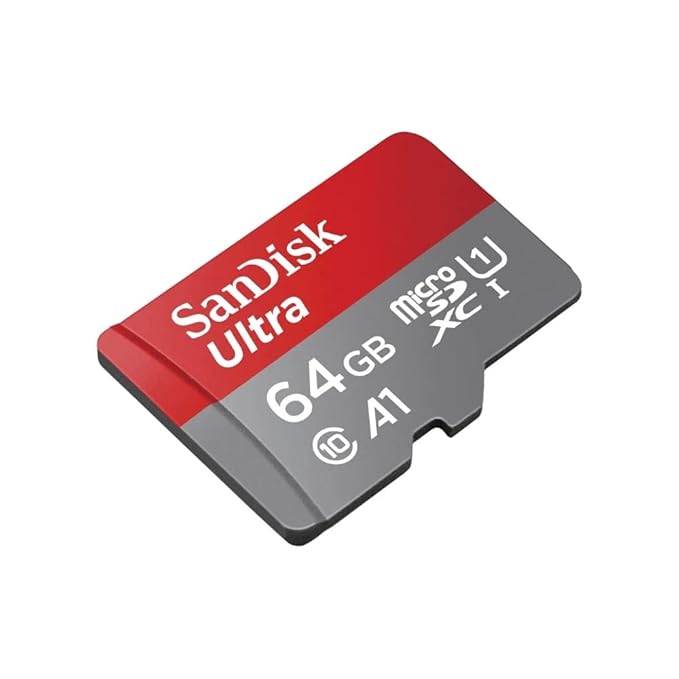 SanDisk Micro SDXC USH-I 64GB Class 10 Memory Card