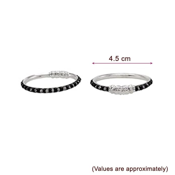 Silver Born Baby Anklets/Silver kolusu
