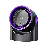 Portronics Chill On Table Fan – 3 Speed | Noiseless | Rechargeable | White | 1 Year Warranty