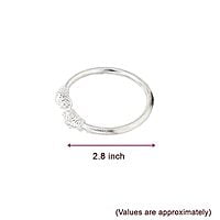 Adjustable Sterling silver Singam/Lion Kada