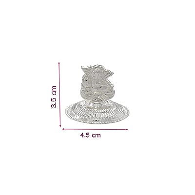 Silver Ganapathy Incense Holder / Idol Silver Ganapathy Incense Holder / Idol