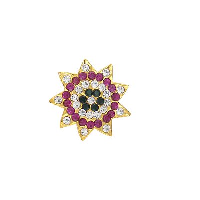 Red & Green Suriya-Chandra Pirai Temple Decor