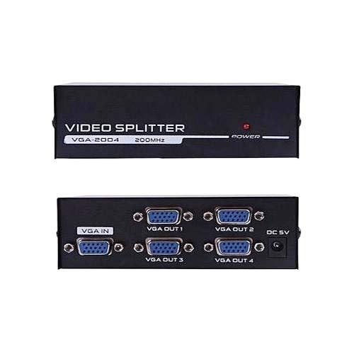 2 Port VGA Splitter 1X2, 1 Input 2 Output VGA Switcher 1 PC to 2 Monitors,Video Distributor Converter (VGA Splitter 1 in 2 Out) 2 Port VGA Splitter 1X2, 1 Input 2 Output VGA Switcher 1 PC to 2 Monitors,Video Distributor Converter (VGA Splitter 1 in 2 Out)