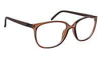 Unisex Large Rectangular Spectacle Frame. Brown Frame Unisex Large Rectangular Spectacle Frame. Brown Frame