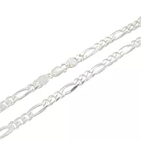 Sterling Silver Men's Figaro Chain