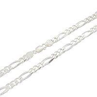 Sterling Silver Men's Figaro Chain
