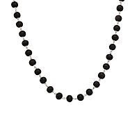 Original Karungali Mala with Silver Tied