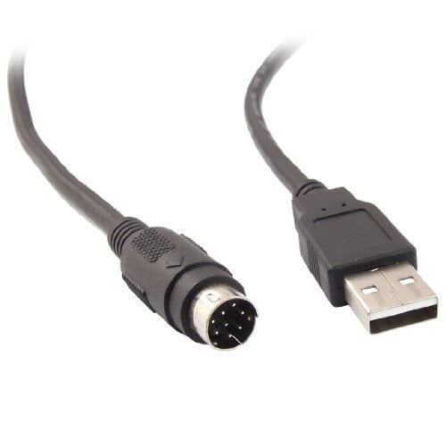 USB Type A Male to PS/2 Female Cable (Black) USB Type A Male to PS/2 Female Cable (Black)