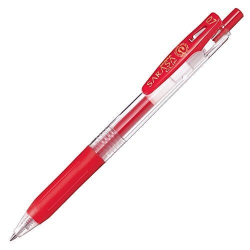 ZEBRA SARASA CLIP 0.7 RED