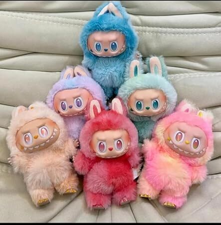 Gift Collection Premium Quality Labubu Doll | Labubu Soft toy | Cute Dolls| Labubu Plush Toys - 17 cm  (Multicolor)