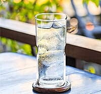 Treo By Milton Gripper Glass Tumbler Set of 6, 295 ml Each, Transparent | Dishwasher Safe | Serve Juices | Cold Drinks | Milkshake | Falooda | Water | Cocktails | Mixed Drinks