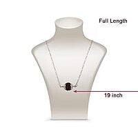 Sterling Silver Chain with Rudraksham Pendent