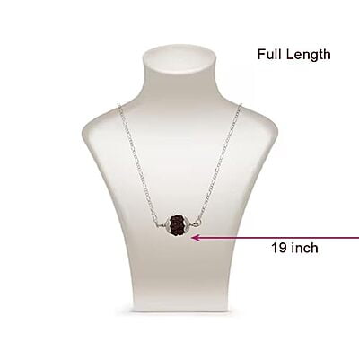 Sterling Silver Chain with Rudraksham Pendent Sterling Silver Chain with Rudraksham Pendent