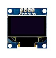 0.96 Inch I2C/IIC 4pin OLED Display Module BLUE with Green mark module