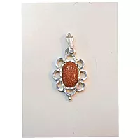 Rajavarthi Stone Silver Pendant | flower design pendant, Dollar