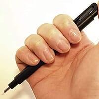 TOMBOW MONO ZERO ERASER ROUND COMBO BLACK