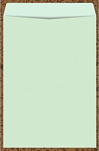 Green Cloth Cover Envelope