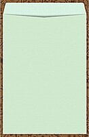 Green Cloth Cover Envelope