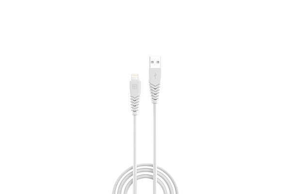 Portronics POR 1032 Konnect Core 2 Lightning Cable – 1m | 8 Pin | PVC | White