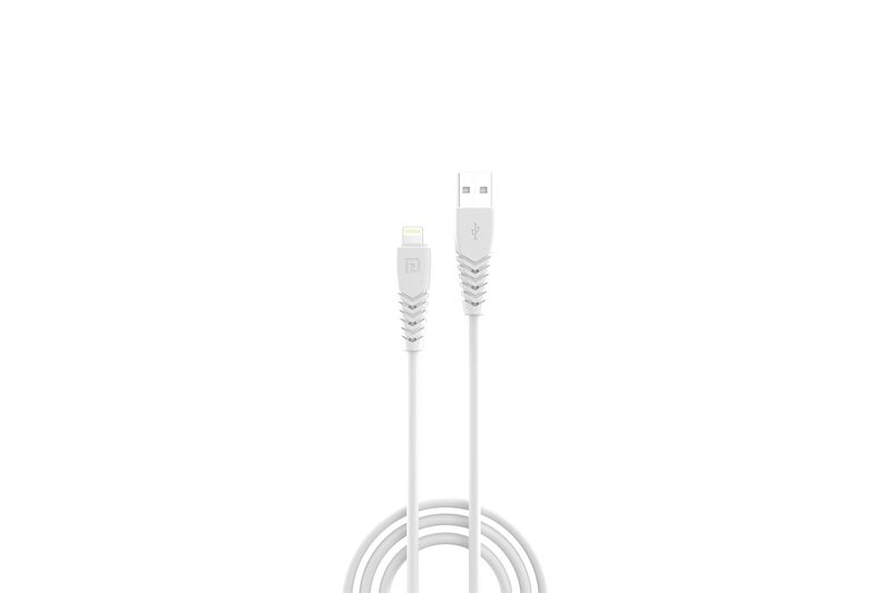 Portronics POR 1032 Konnect Core 2 Lightning Cable – 1m | 8 Pin | PVC | White